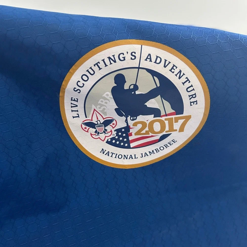 Osprey Transporter 130L Duffel Backpack Blue 2017 BSA National Jamboree Hiking